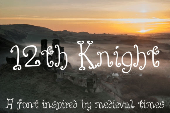 12th Knight Font