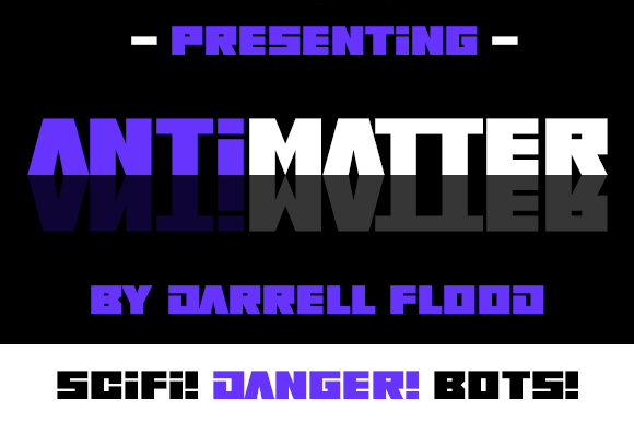 Antimatter Font: Bold and Futuristic