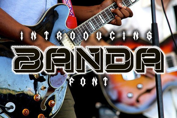 Banda Font for Web Design
