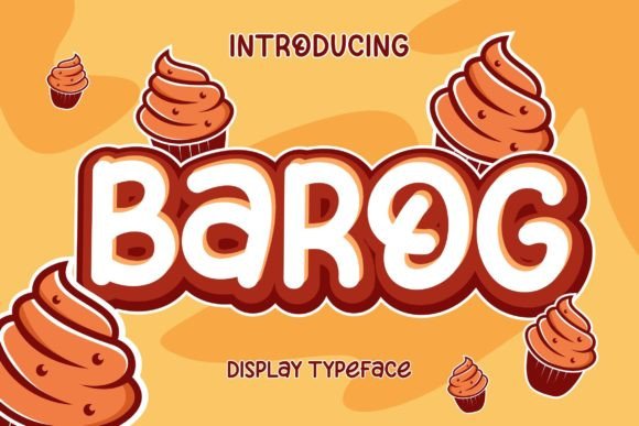 Barog: A Bold Display Font