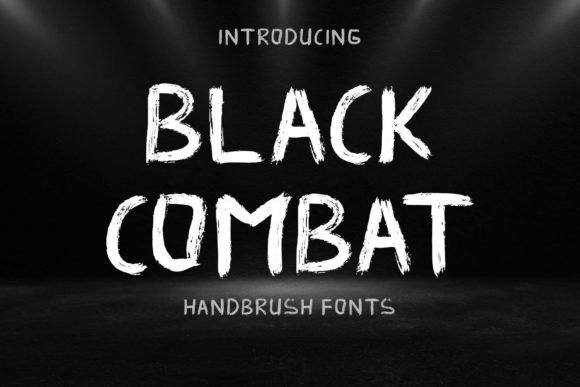 Black Combat Font Review