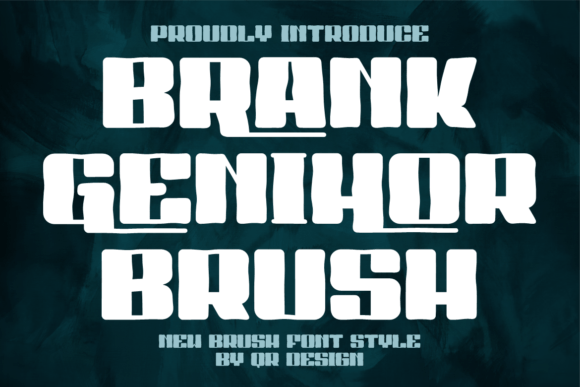 Brank Genihor Brush Font