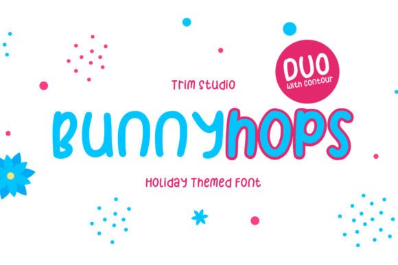 Bunnyhops Font for Creative Campaigns
