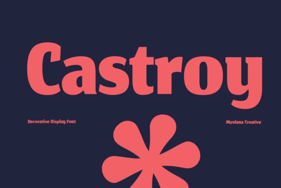 Castroy Font for Modern Design