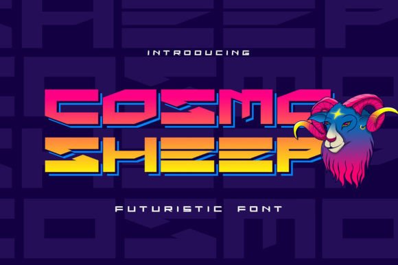 Cosmo Sheep Font for Web Design