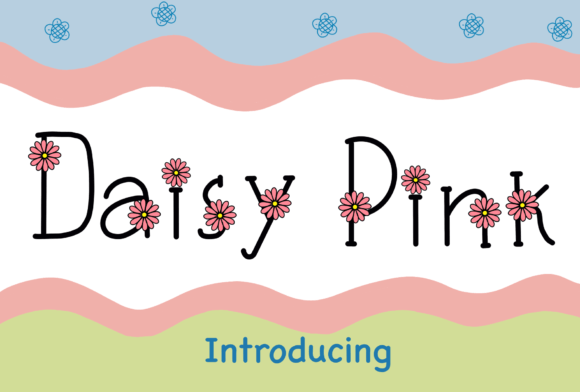 Daisy Pink Font for Creative Branding