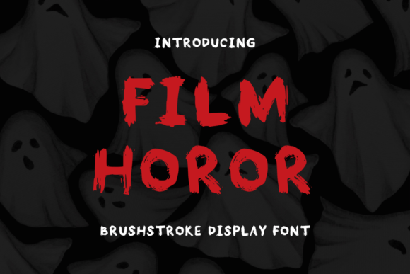 Film Horor Font for Creative Projects