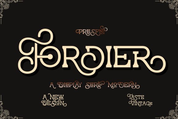 Fordier Font for Bold Campaigns