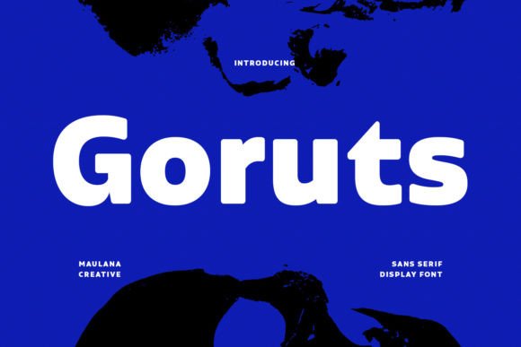 Goruts: A Bold Display Font for Impactful Design