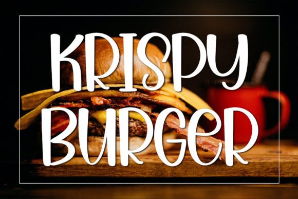Krispy Burger Font for Bold Branding