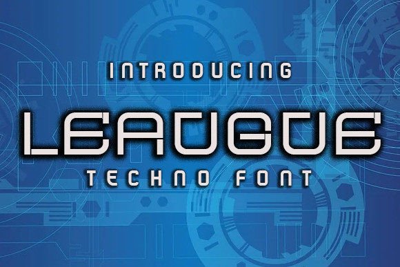 League Font for Bold Web Design