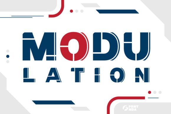 Modulation Font for Bold Branding