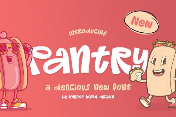 Pantry Font for Creative Projects