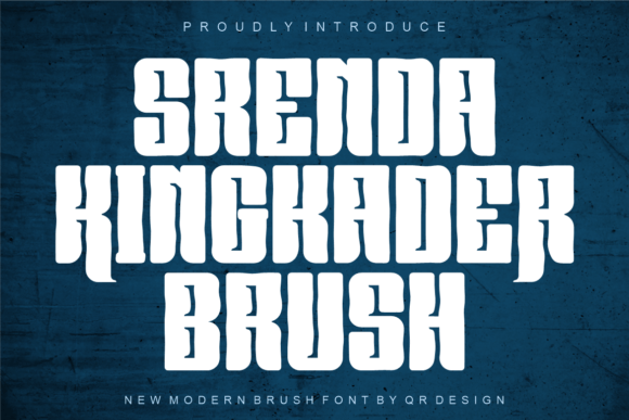 Srenda Kingkader Brush Font