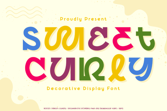 Sweet Curly Font for Creative Campaigns
