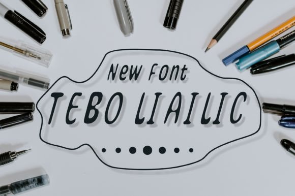 Tebo: A Display Font for Creative Campaigns