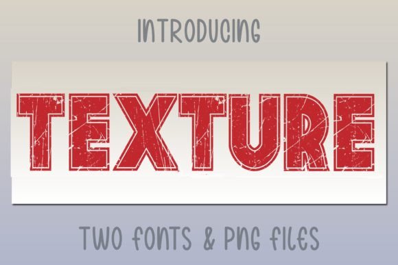 Texture Font for Creative Projects