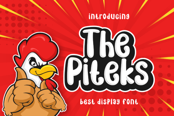 The Piteks: Bold Font for Branding